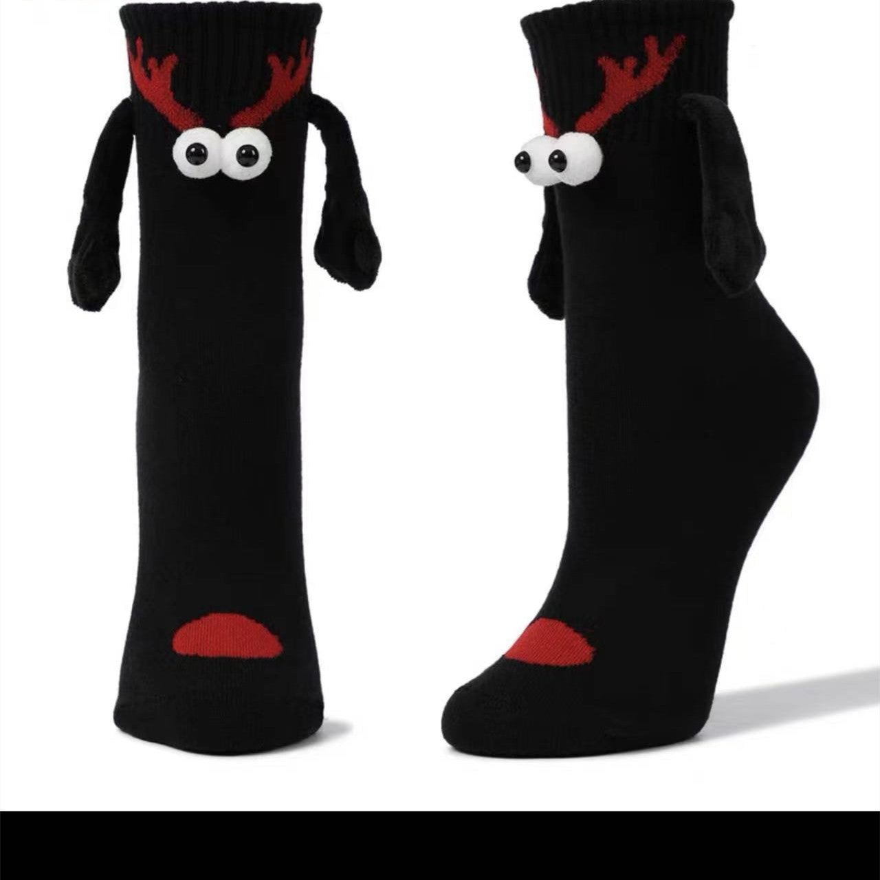 Festive Magnetic Hand-Hold Socks