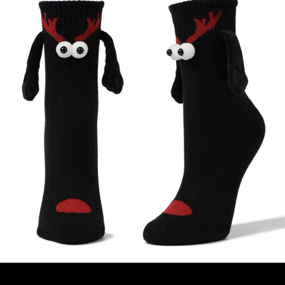Festive Magnetic Hand-Hold Socks