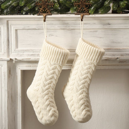 18-Inch Knitted Holiday Gift Stocking