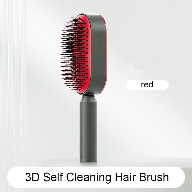 Cushion Detangling Hair Brush with Easy-Clean Options