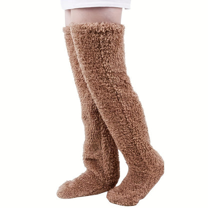 Plush Tall Lounge Socks