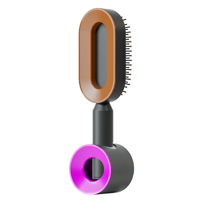 Cushion Detangling Hair Brush with Easy-Clean Options