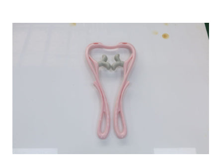 Swan-Style Six-Roller Neck & Body Massage Tool