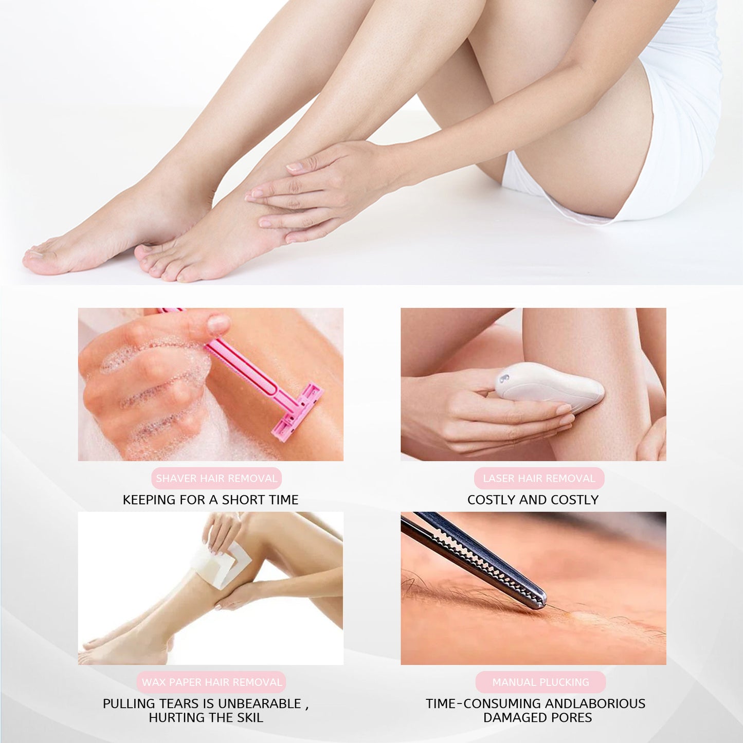 Smooth Finish Depilatory Spray Mousse