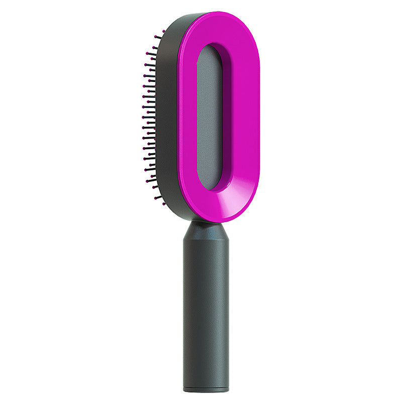 Cushion Detangling Hair Brush with Easy-Clean Options