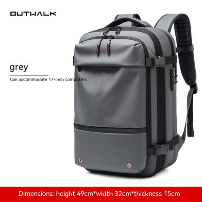 19-Inch Compression Travel Business Backpack